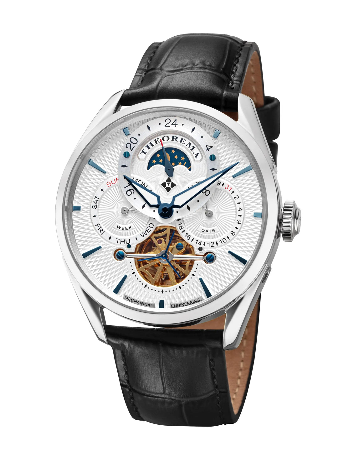 セオレム　THEOREM 14ポンド Vienna Calendar Theorema GM-127-1 | Silver | Theorema, Germany