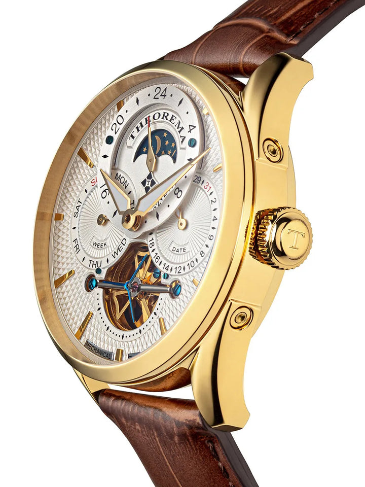 ゴールドロマン文字盤時計 Vienna_Theorema-GM-127-