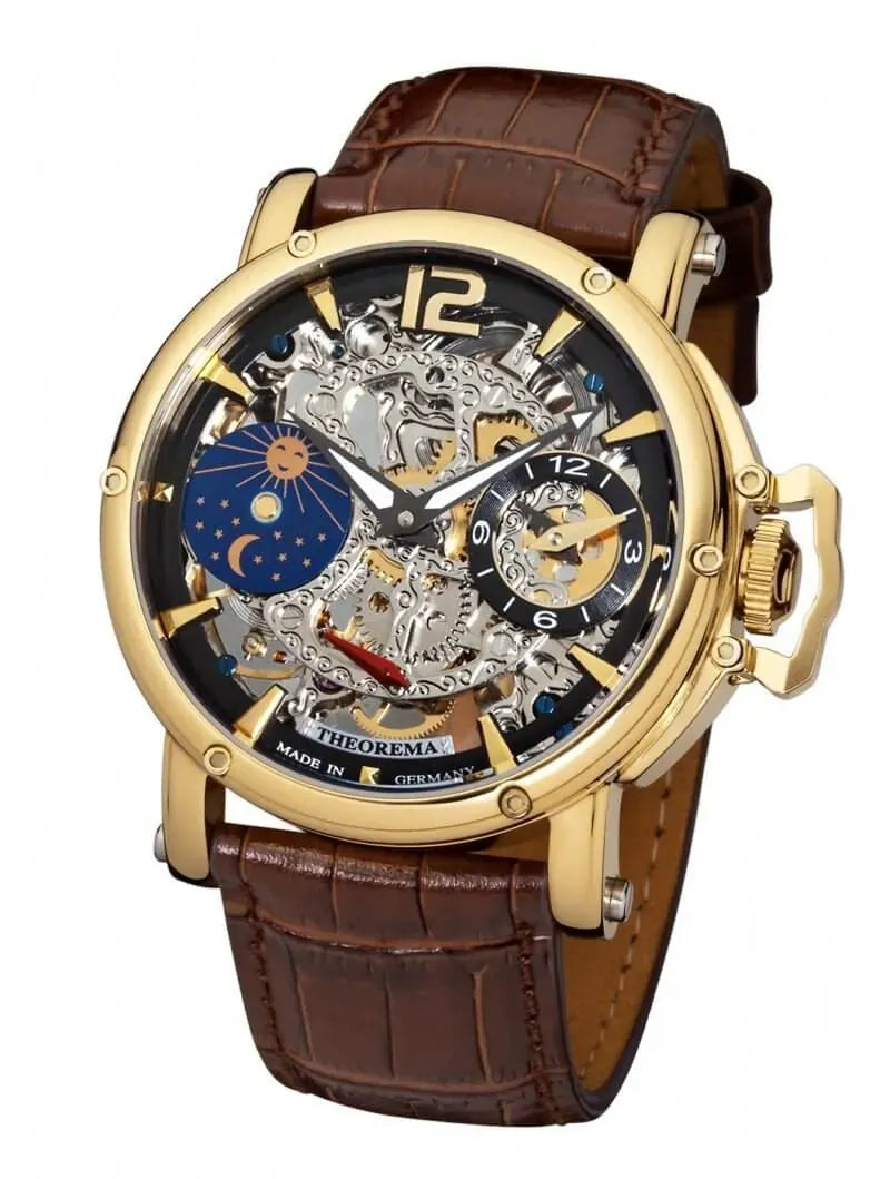 Copacabana Theorema GM-104-2 |Gold| Made in Germany – Tufina Watches Copacabana Theorema GM-104-2 |Gold| Made in Germany – Tufina Watches