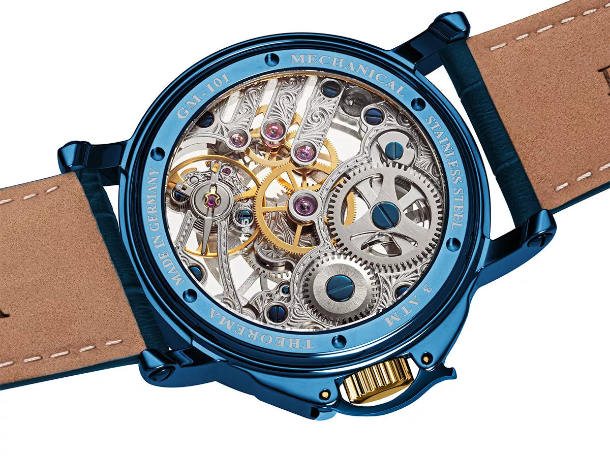 Casablanca Theorema - GM-101-15| BLUE | Made in Germany mechanical watch