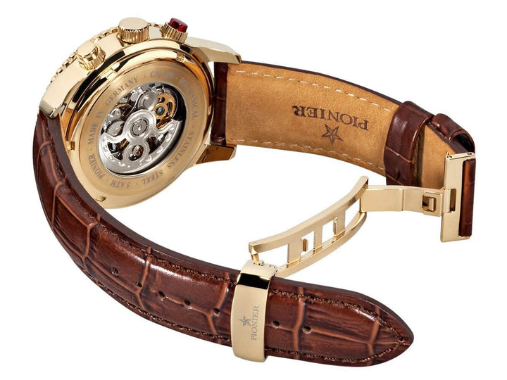 Automatic Barbados by Pionier Germany GM-509-3 | Gold | – Tufina