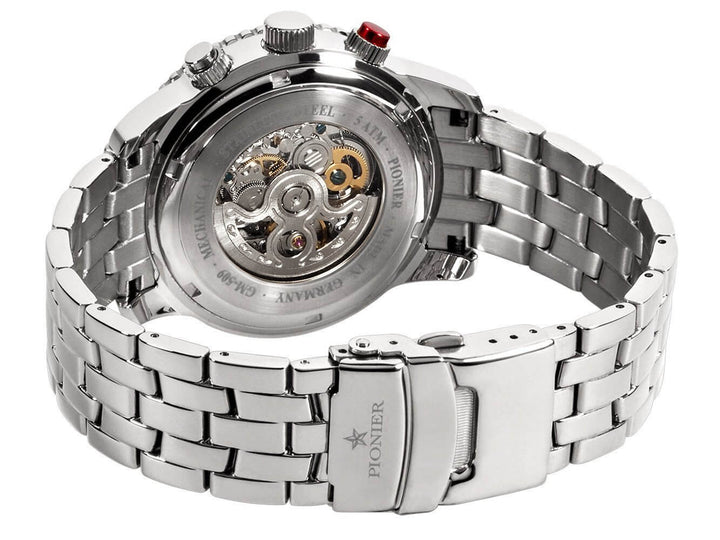 Automatic Barbados by Pionier Germany GM-509-6 | Silver | – Tufina