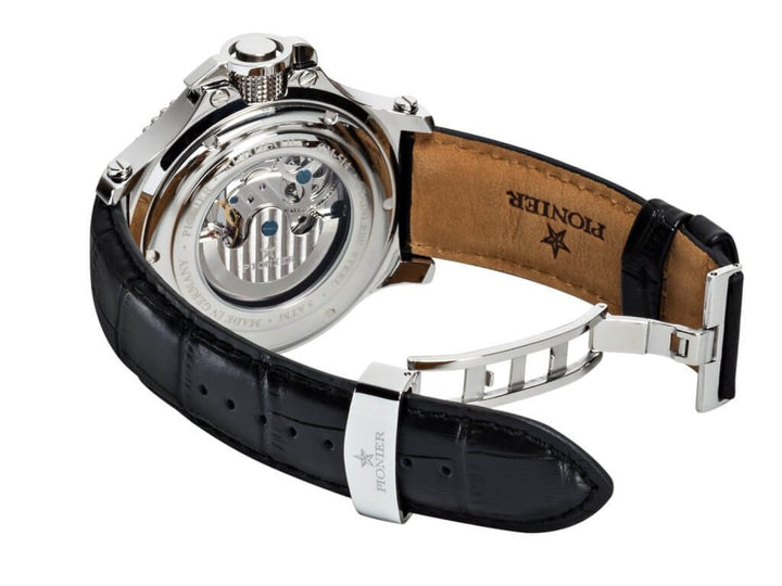 Dual-Time Hawaii Pionier GM-514-1 | Silver | Made in Germany