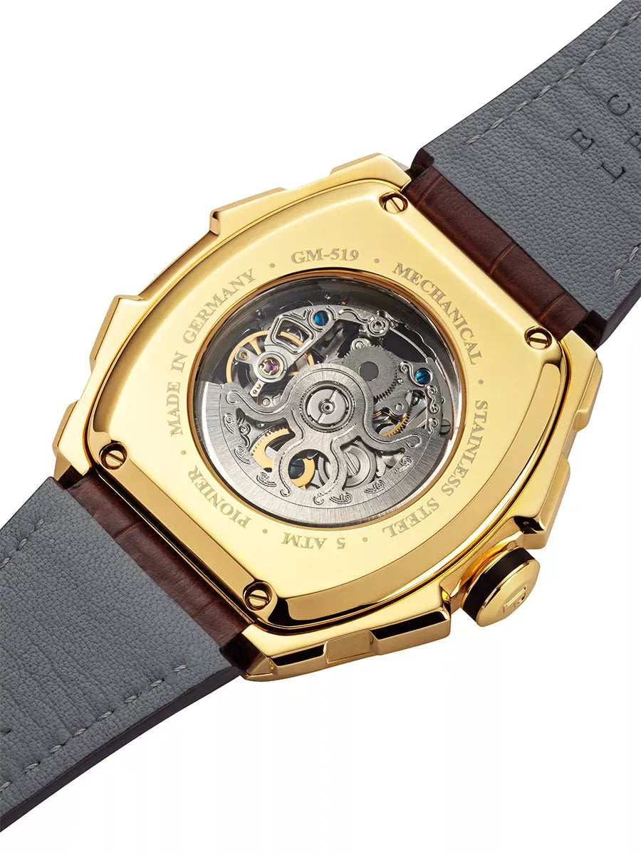 Milano Pionier - GM-519-3 | Gold | Made in Germany Automatic Watch