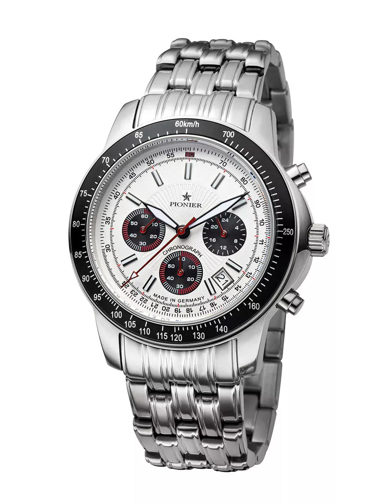 Made in Germany Chronograph - Tirona Pionier - GM-550-7 | Silver