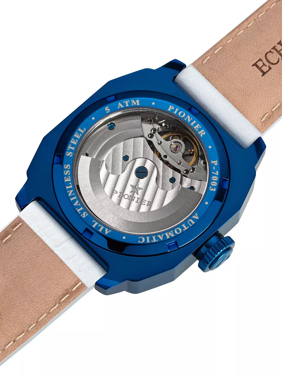 Newport Pionier P7003-1 | Blue | Automatic German Watch – Tufina