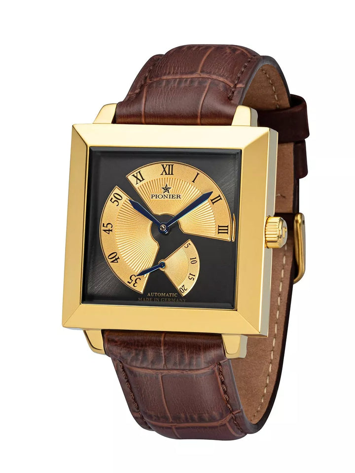 Louvre Pionier GM-517-3 | Gold | Made in Germany Watch– Tufina