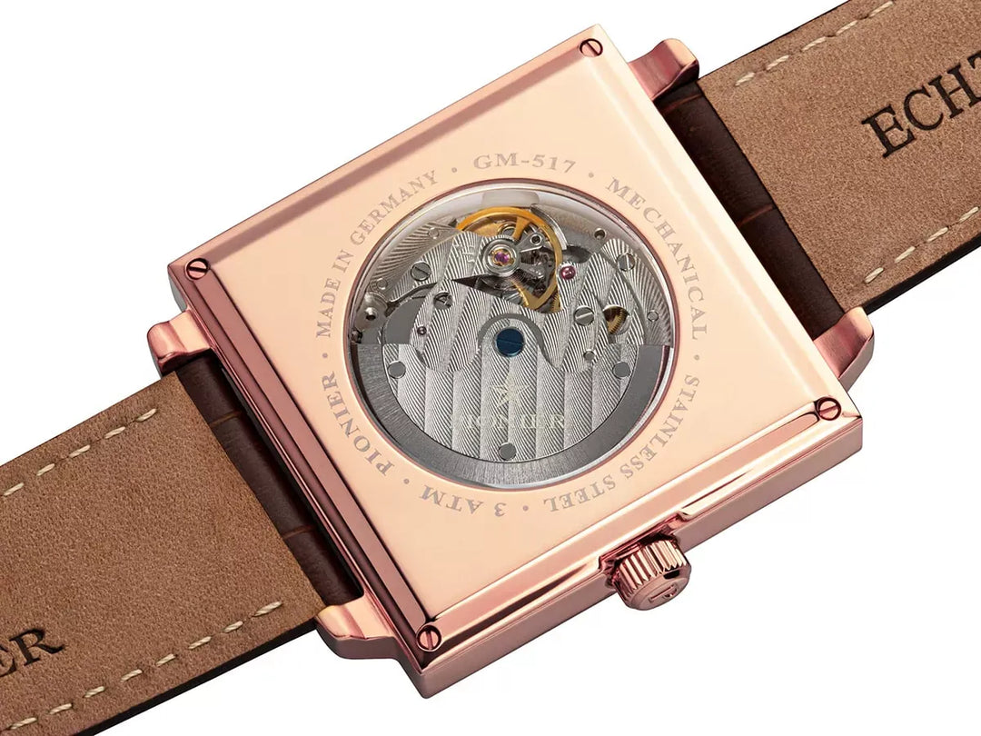 Louvre watch by Pionier, Germany GM-517-5 | Rose | – Tufina Watches
