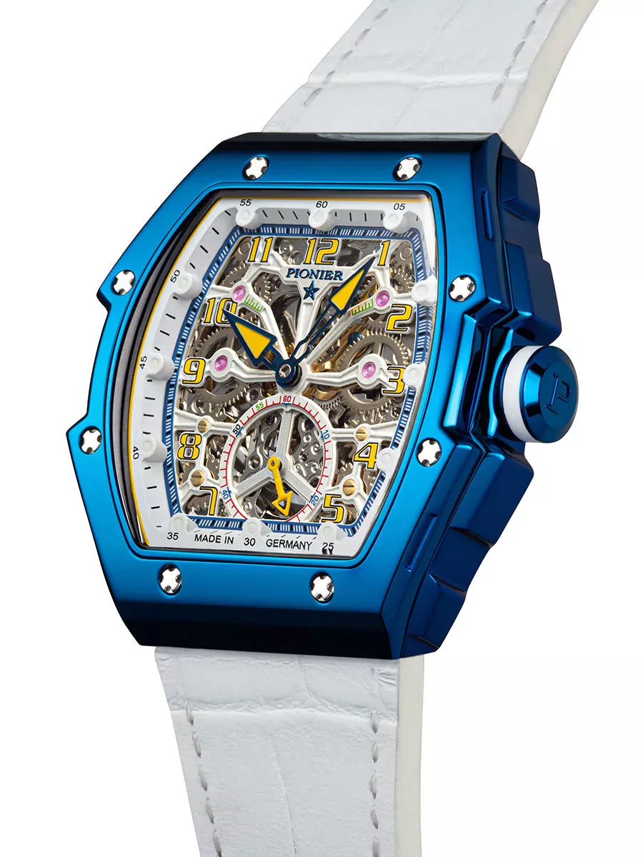 Milano Pionier - GM-519-1 | Blue | Made in Germany Automatic Watch Milano Pionier - GM-519-1 | Blue | Made in Germany Automatic Watch