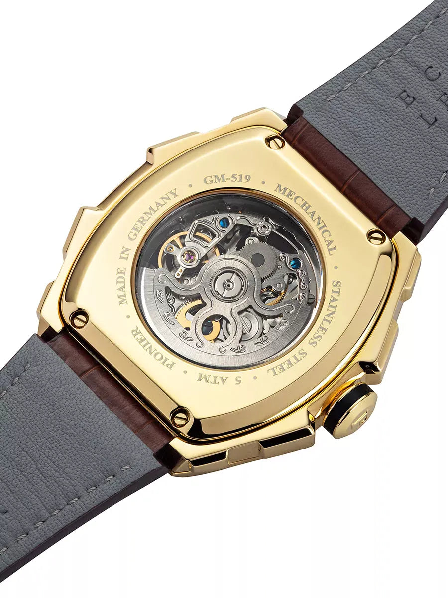 Milano Pionier - GM-519-4 | Gold | Made in Germany Automatic Watch Milano Pionier - GM-519-4 | Gold | Made in Germany Automatic Watch