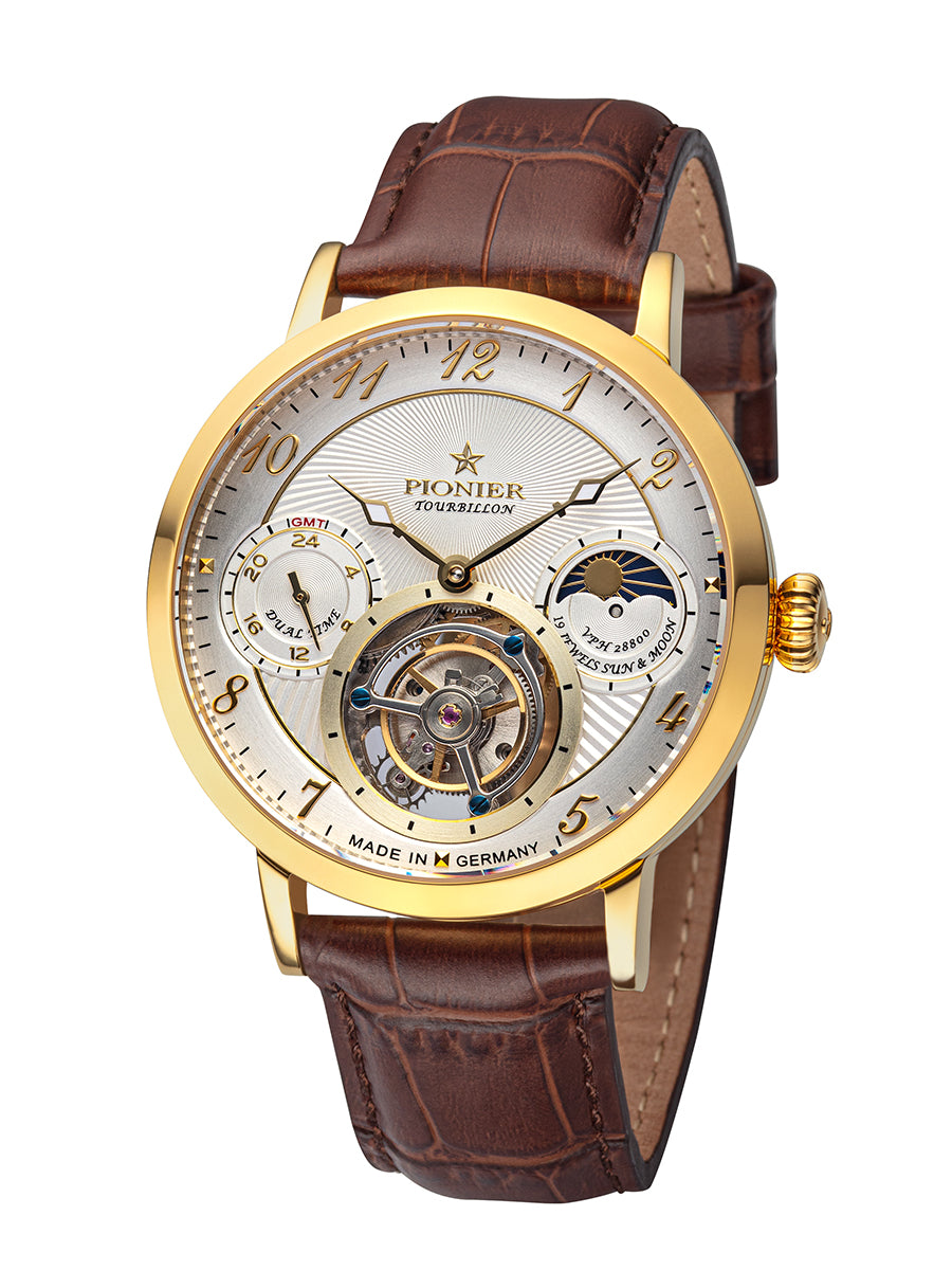 Basel Tourbillon Pionier - GM-903-3 Handmade German Watch
