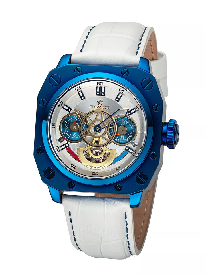 Newport Pionier P7003-1 | Blue | Automatic German Watch – Tufina