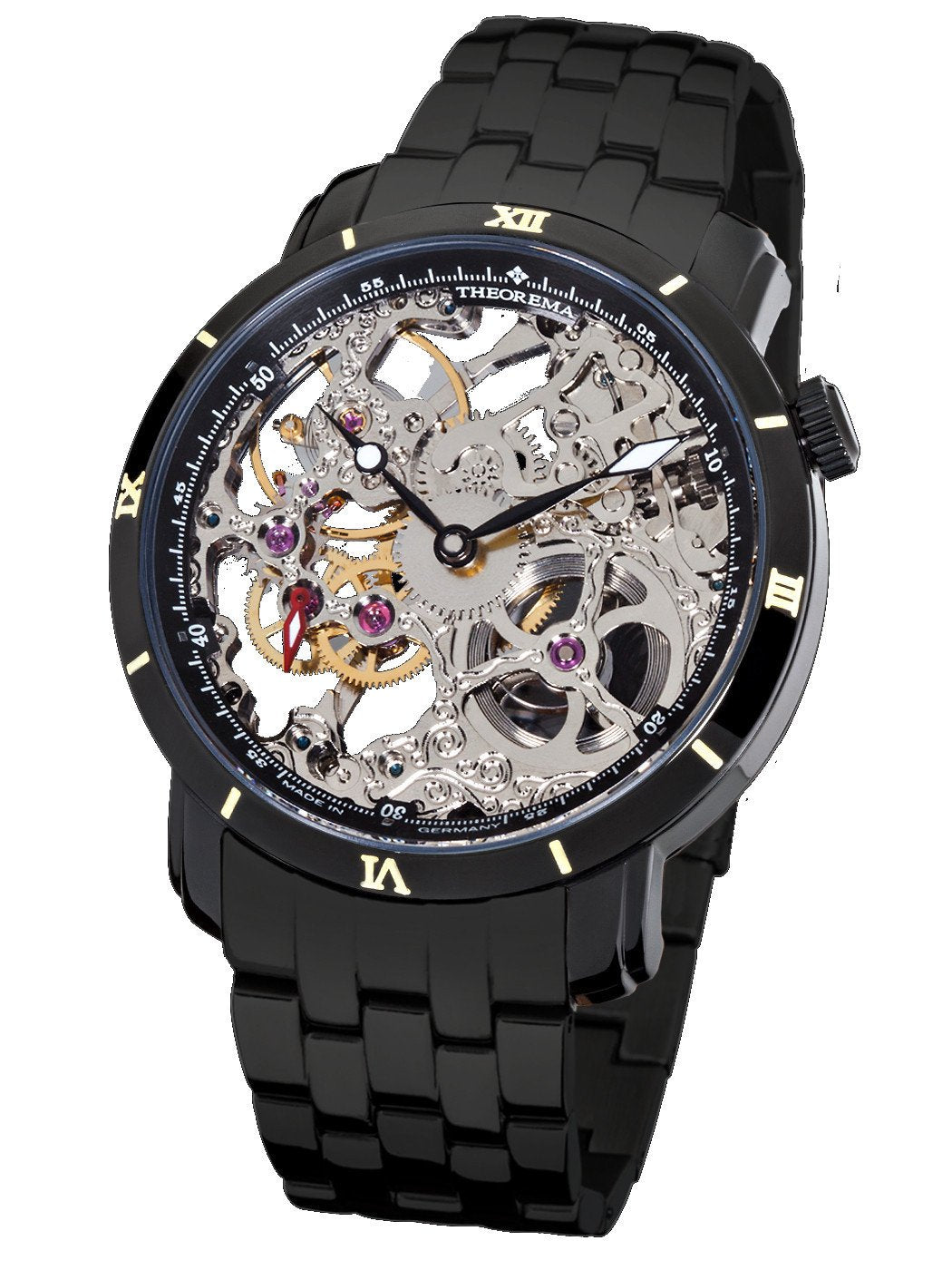 Ful skeleton Rio by Theorema Germany GM-107-8 |Black|