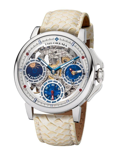 Dual-Time Mechanical watch the Buenos Aires Theorema Made in Germany