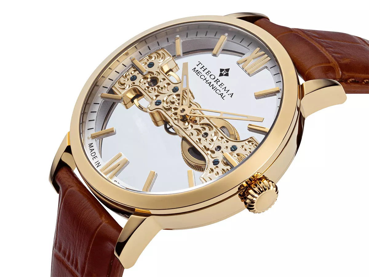 Men's Steampunk Wrist Watch, Leather Watch, Skeleton Watch, Leather Cuff  Watch, Bracelet Watch, Leather Watch Band, Brown, Mechanical Watch - Etsy