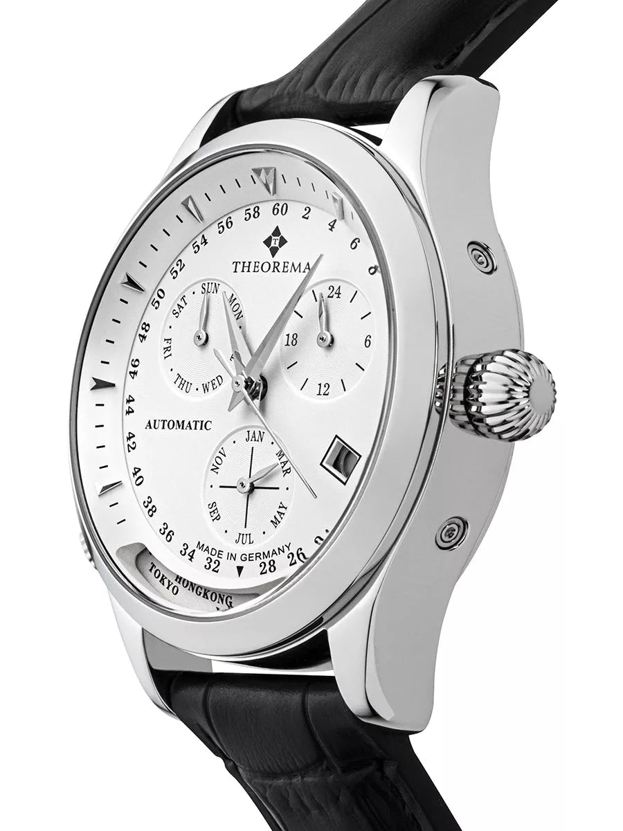 White dial automatic sales watch