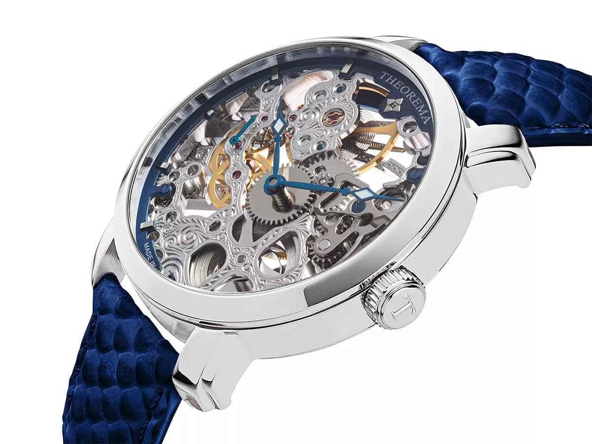 Theorema rio sales men's skeleton watch