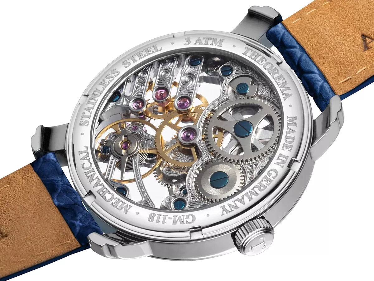 Full Skeleton GM-118-2 Silver Made in Germany Venezia Theorema