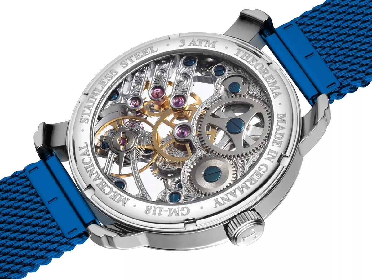 Full Skeleton GM 118 7 Silver Made in Germany Venezia Theorema