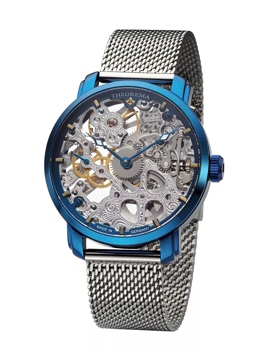 See through skeleton shop watch