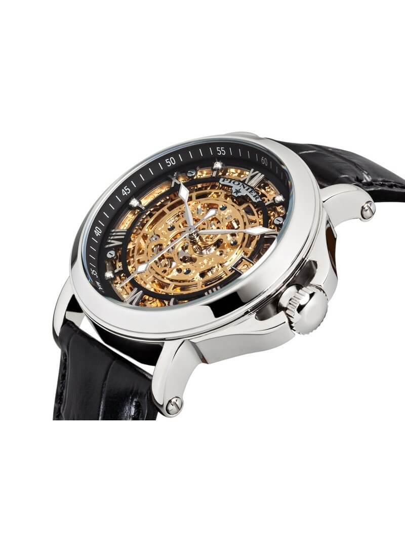 ARUBA Pionier GM-507-2 | Silver | Handmade German Watches