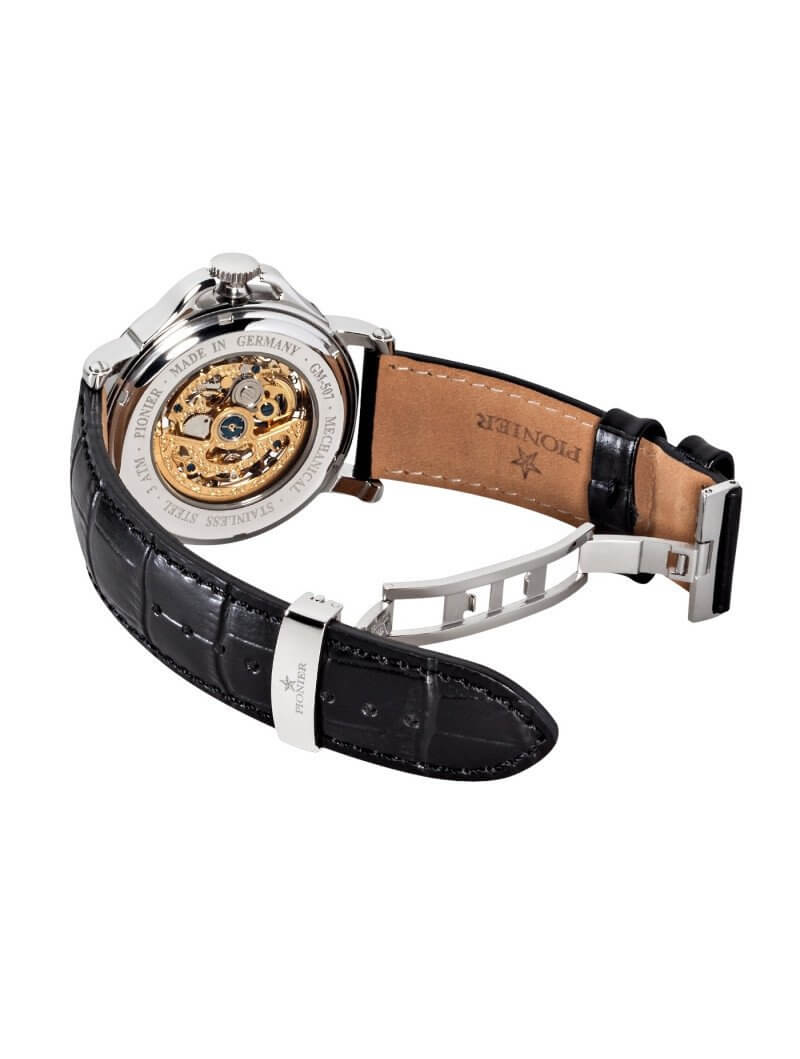 ARUBA Pionier GM-507-2 | Silver | Handmade German Watches