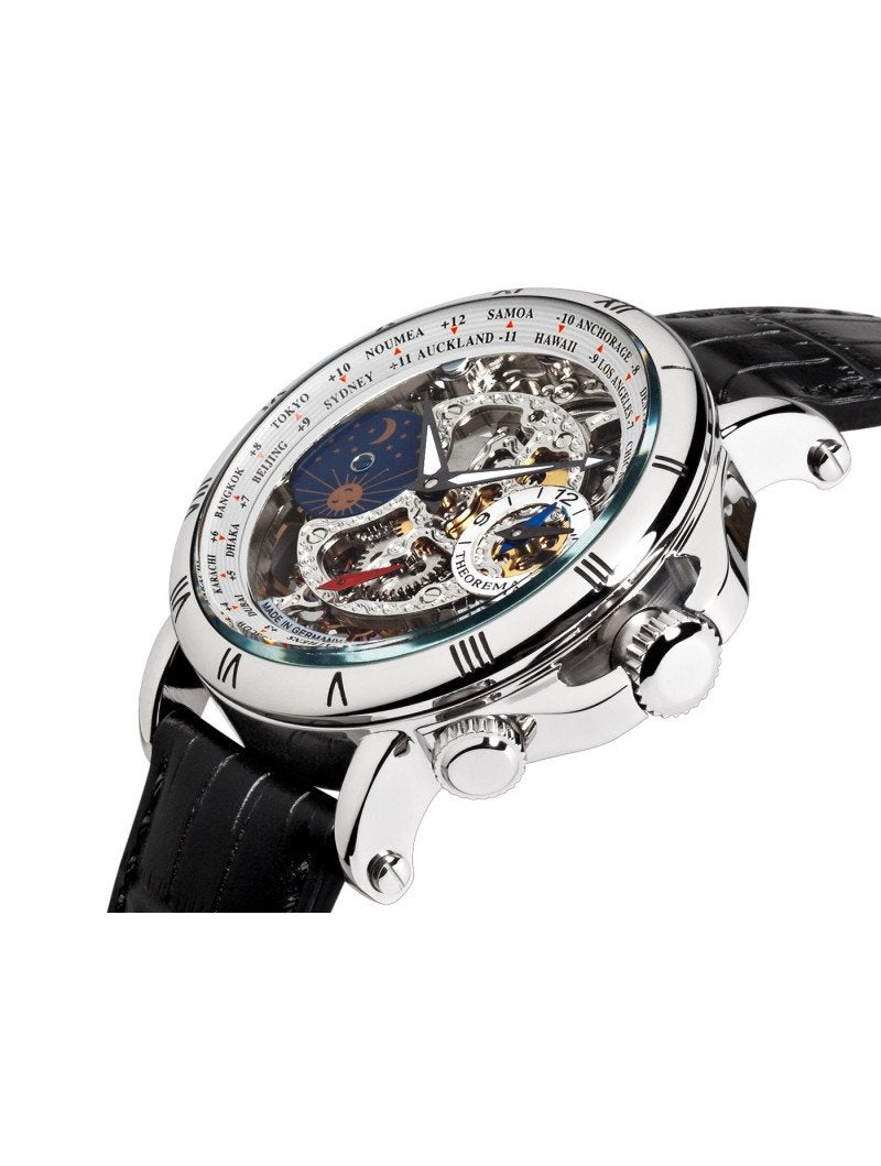 Sao Paulo Theorema GM-103-5 | White | Handmade German Watches - Tufina Official